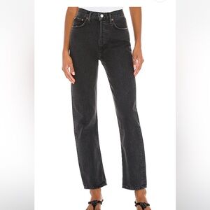 90'S PINCH WAIST HIGH RISE STRAIGHT JEAN AGOLDE